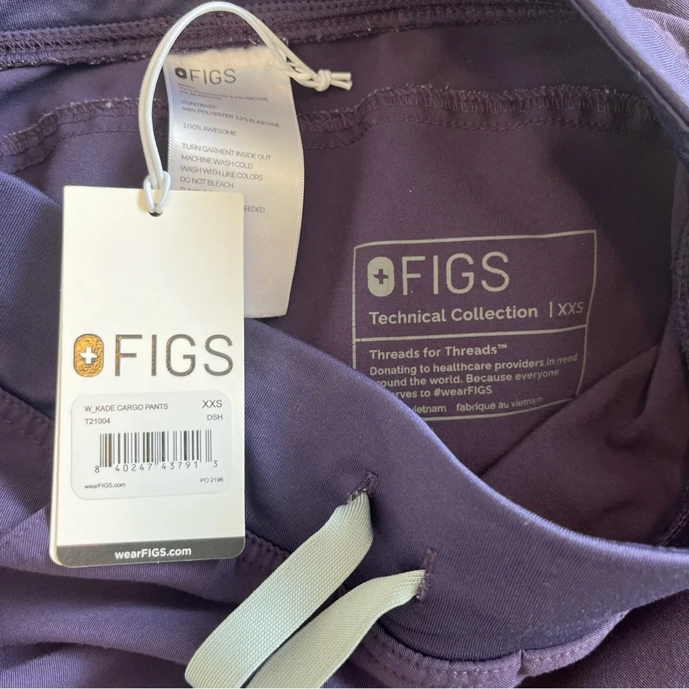 NWT Figs Kade Pants - XXS - Picture 4 of 4